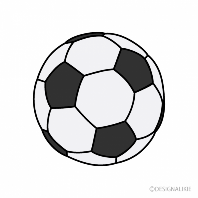 Free Black and White Soccer Ball Clipart Image???Illustoon 