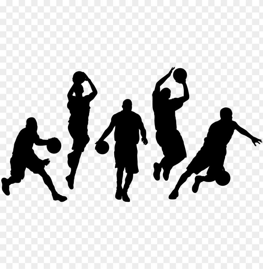 free printable sports clip art - basketball player clipart PNG 