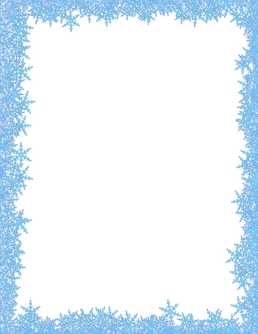 Free Snowflake Frame Cliparts, Download - PNG Images - PNGio