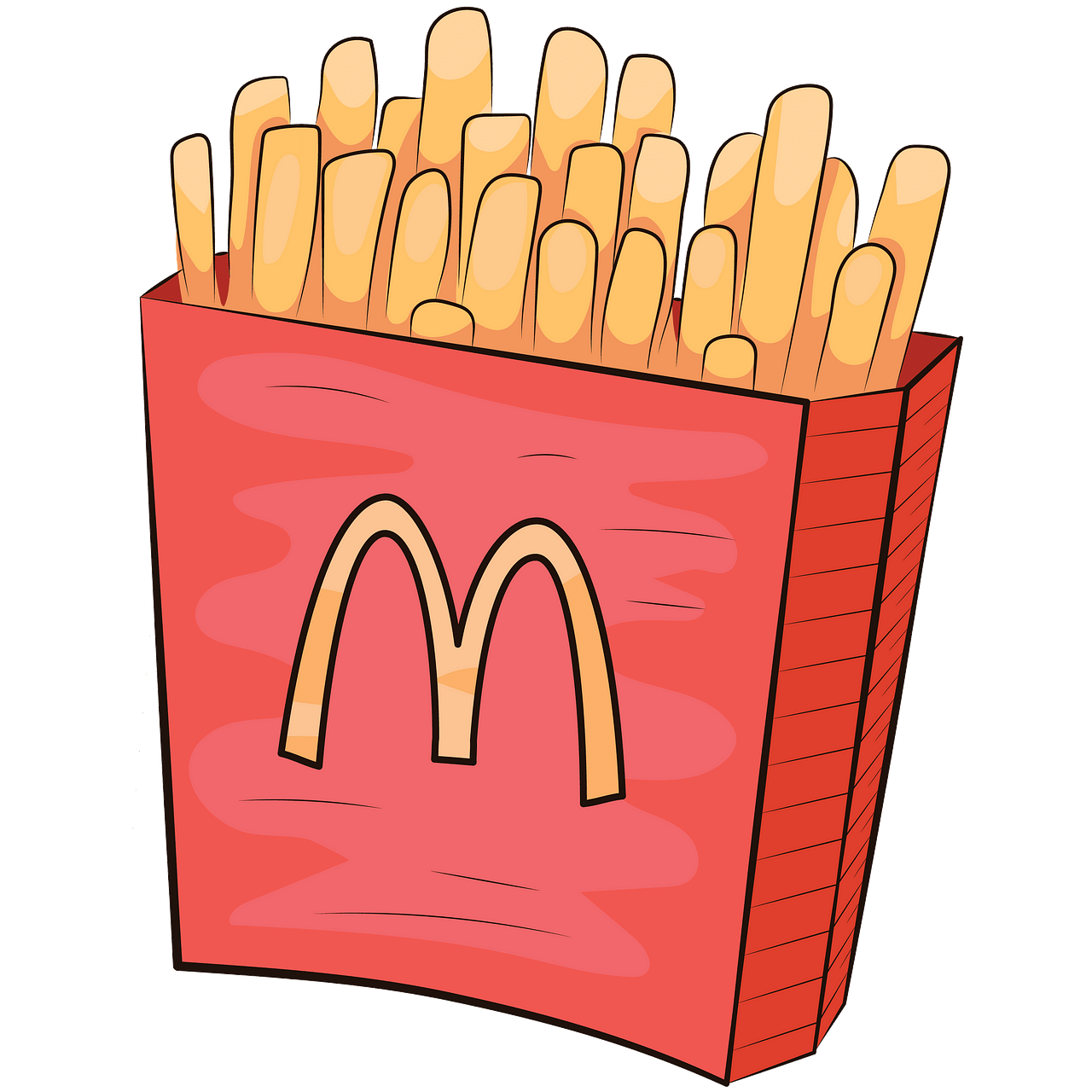 French fries clipart. Free download. 