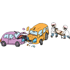 Motor Vehicle Accident clipart, cliparts of Motor Vehicle Accident 