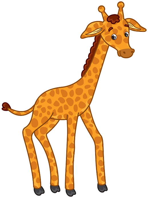 Giraffe clipart. Free download. 