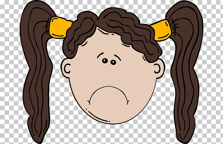 Girl Face Cartoon , Girls Disappointed s PNG clipart | free 