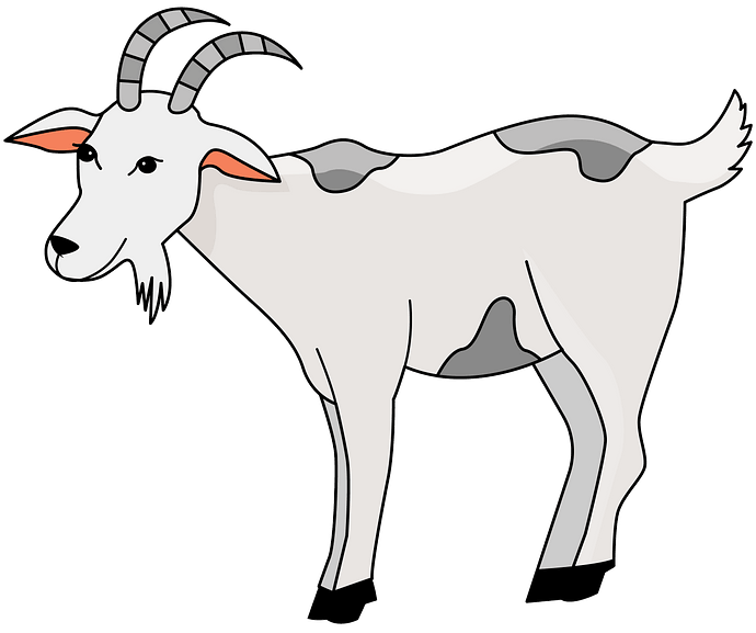 Goat clipart. Free download. 