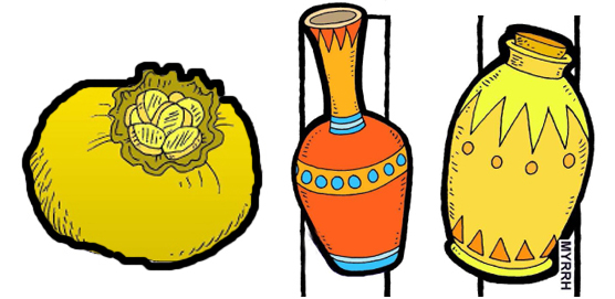 clipart of gold frankincense and myrrh