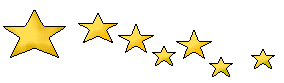 Gold star public domain stars gold curved star dividers stars clip 