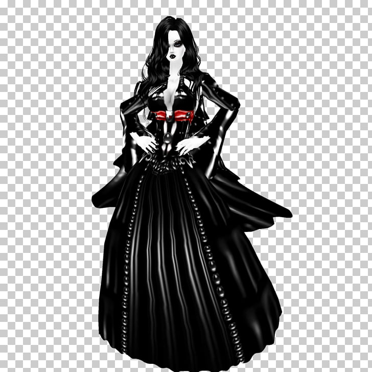 Gothic fashion Gothic art Girl , Goth s PNG clipart | free 