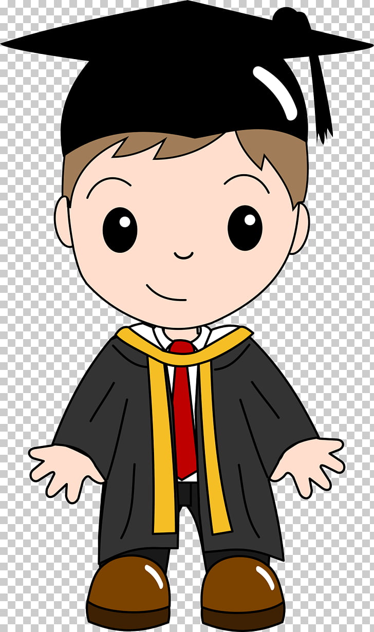 Graduation ceremony Child Cartoon , Graduated, boy in academic 