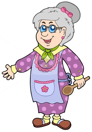 Grandmother Cartoon Clipart Primary Grandma Amazing 6 - remarkable 
