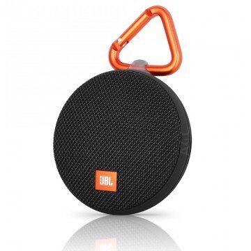 JBL Clip 2 Portable Bluetooth Speaker - Black