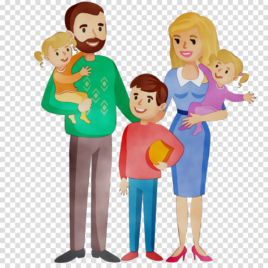 Family Illustration clipart - Illustration, Family, Cartoon 