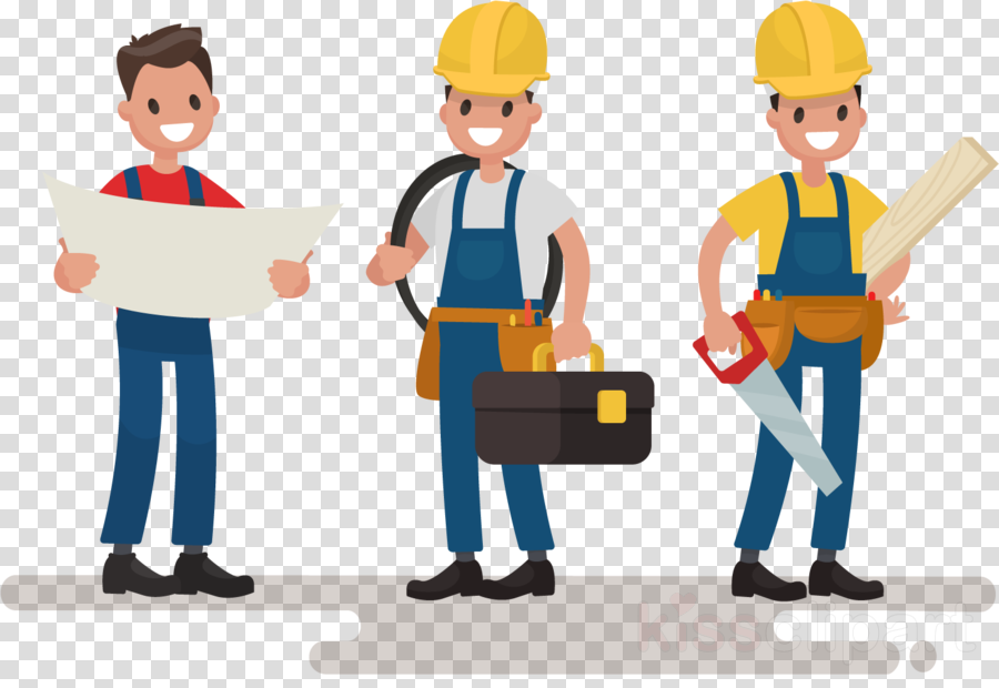 cartoon construction worker job clip art employment clipart 