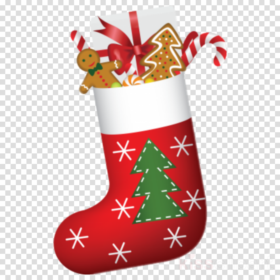 Christmas stocking clipart