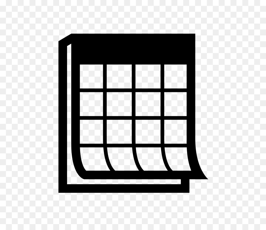 Black Line Background clipart - Calendar, Rectangle, Square 