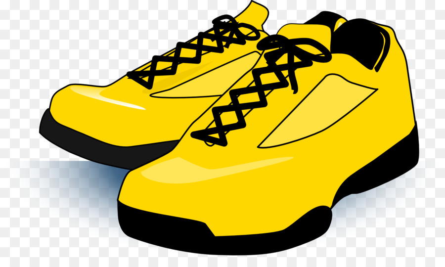Shoes Cartoon clipart - Yellow, Product, Font, transparent clip art