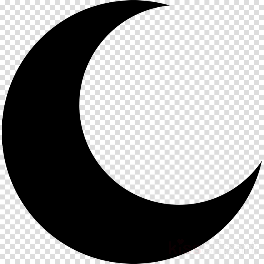 Crescent Moon clipart - Illustration, Graphics, Moon, transparent 
