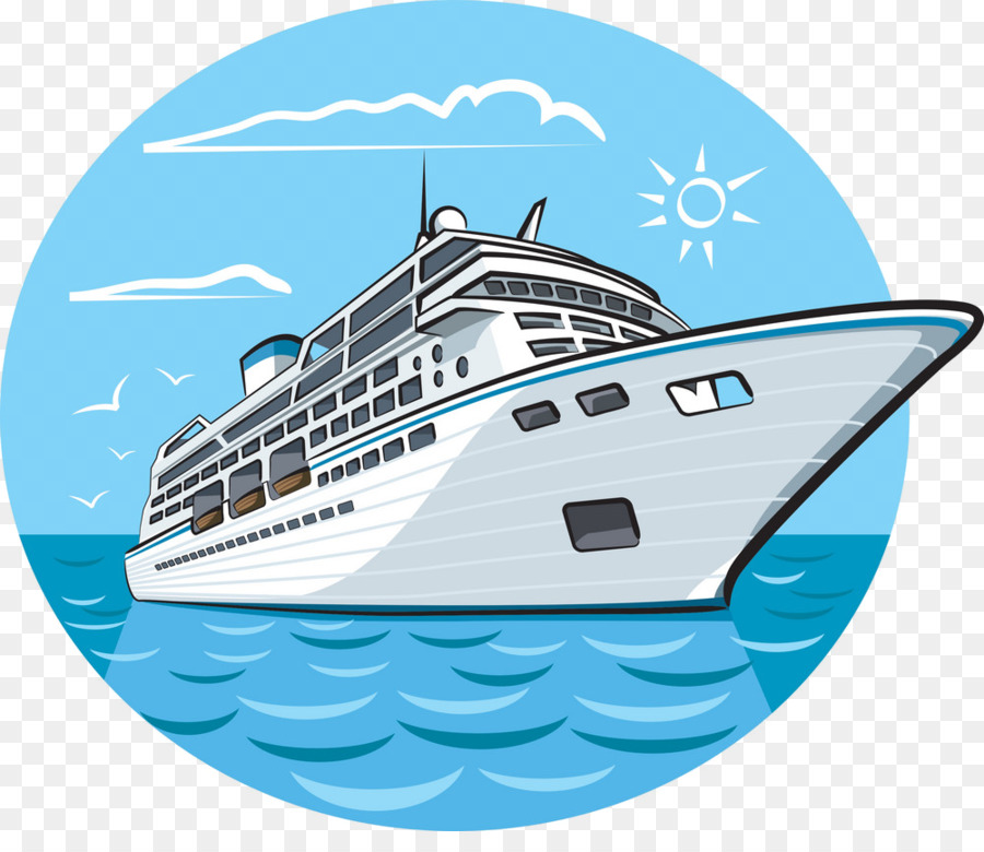 Cartoon Cruise Ship Clip Art