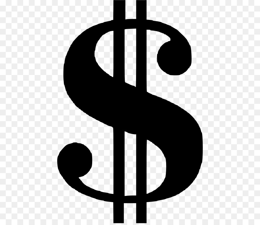 Dollar Sign clipart - Money, Text, Font, transparent clip art