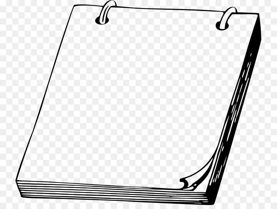 Notebook Drawing clipart - Notebook, Pencil, Rectangle 