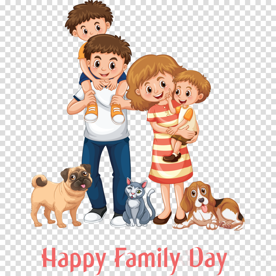 family day clipart - Dog, Cartoon, Puppy Love, transparent clip art