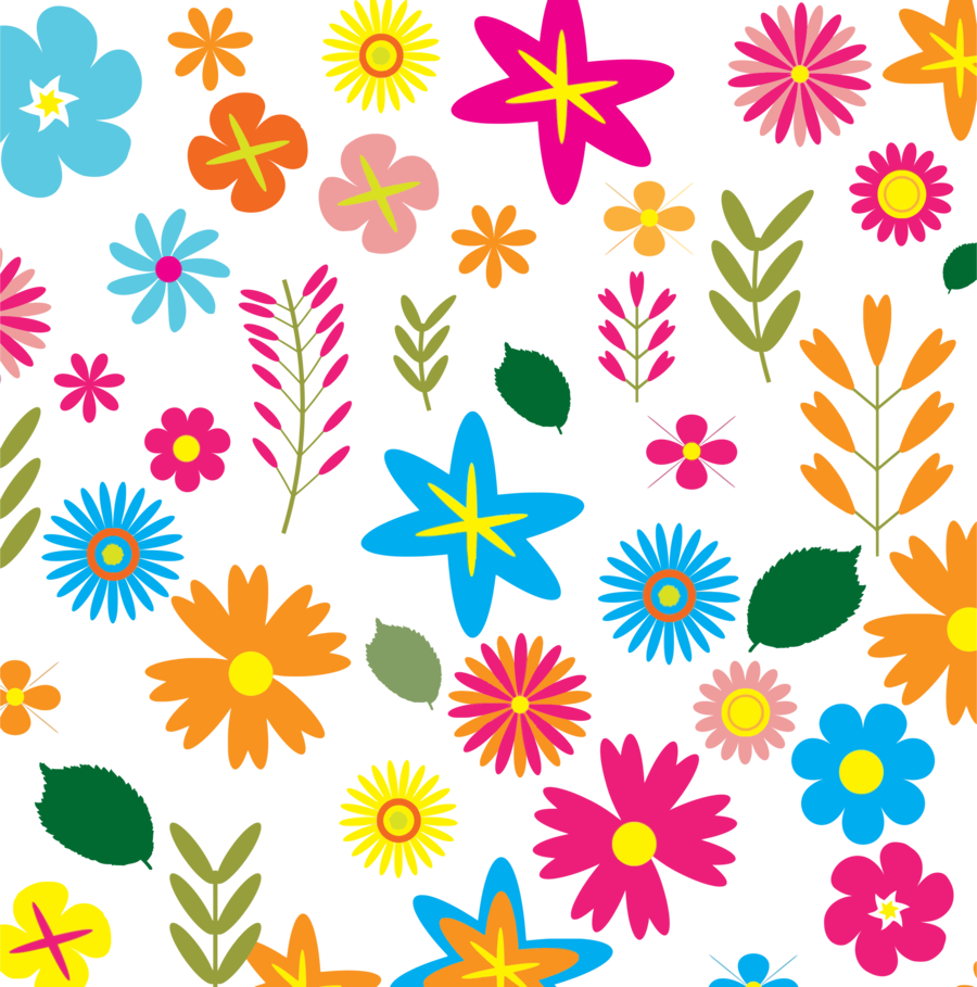 flower clip art background - Clip Art Library