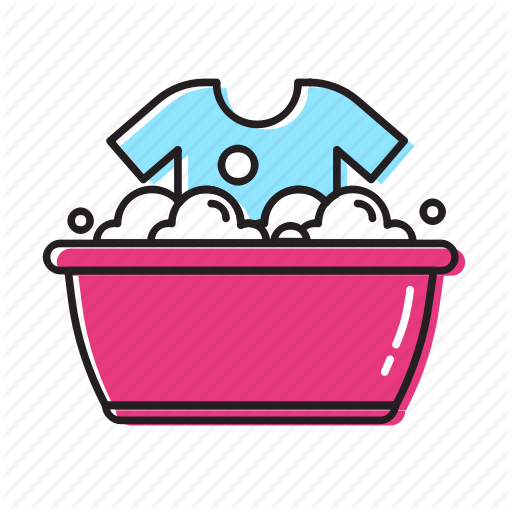 Hand Washing Clothes Icon Clip Art Library