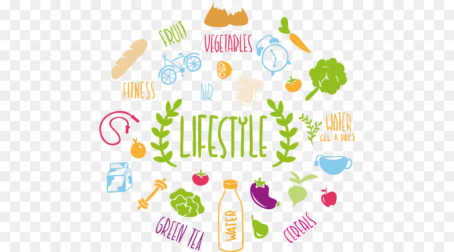 Healthy Lifestyle clipart - Eating, Health, Food, transparent clip art