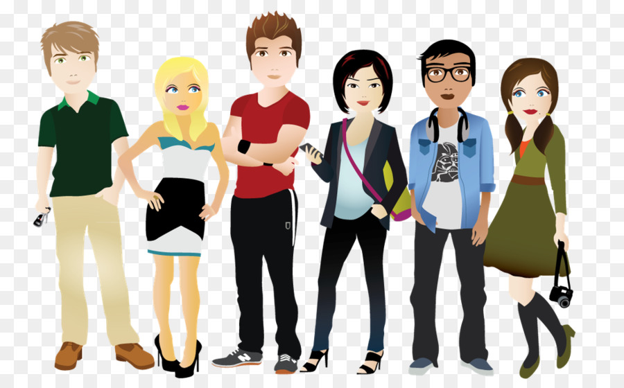 Group Of People Background clipart - People, Cartoon, Product 