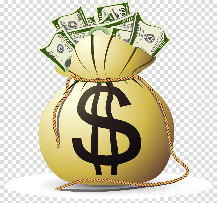 Cartoon Money Bag Png - Free Logo Image