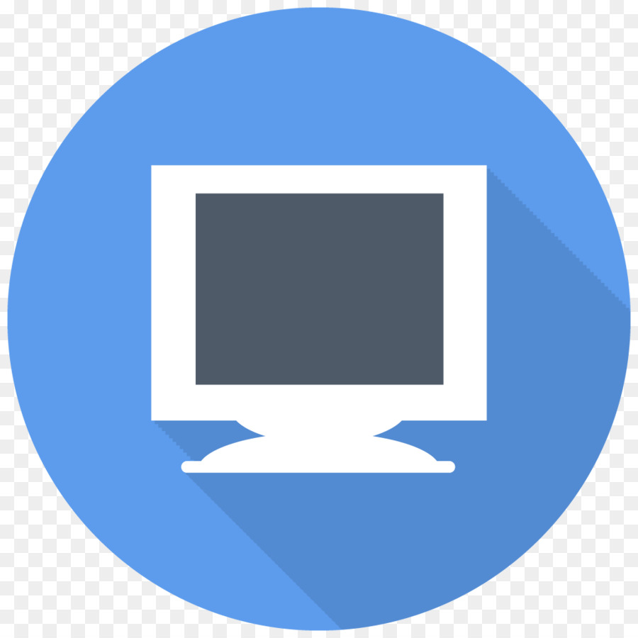 Circle Icon clipart - Laptop, Computer, Blue, transparent clip art