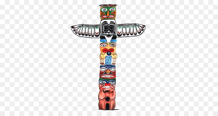 native american totem pole clipart Totem pole Indigenous peoples 