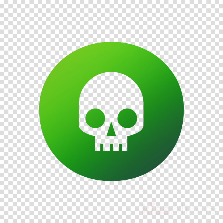 Skull Symbol clipart - Green, Skull, Technology, transparent clip art