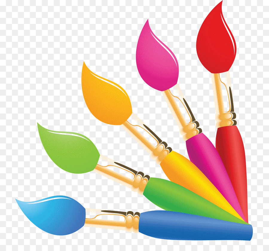 Paint Brush Cartoon Images Paint Brush Clipart Vector Bochicwasure