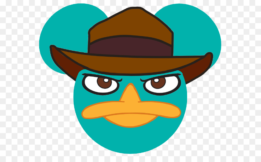 Perry The Platypus clipart - Glasses, Hat, Graphics, transparent 