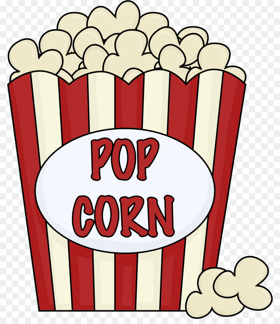 Popcorn Cartoon clipart - Popcorn, Red, Food, transparent clip art