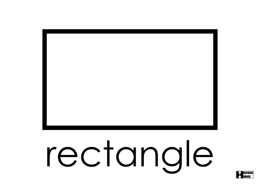 white rectangle clipart