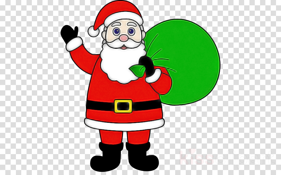 Santa claus clipart - Santa Claus, Cartoon, Fictional Character 