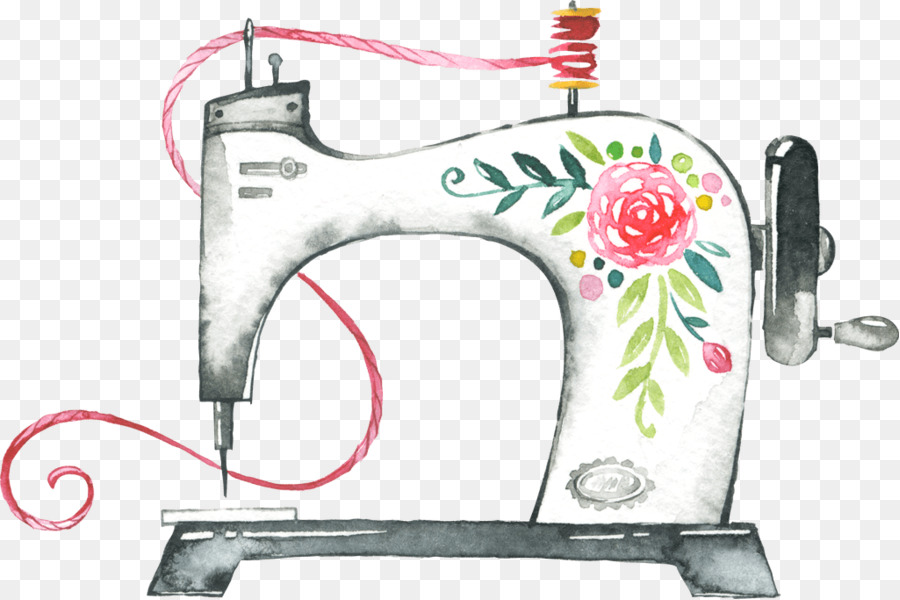 people sewing clipart borders