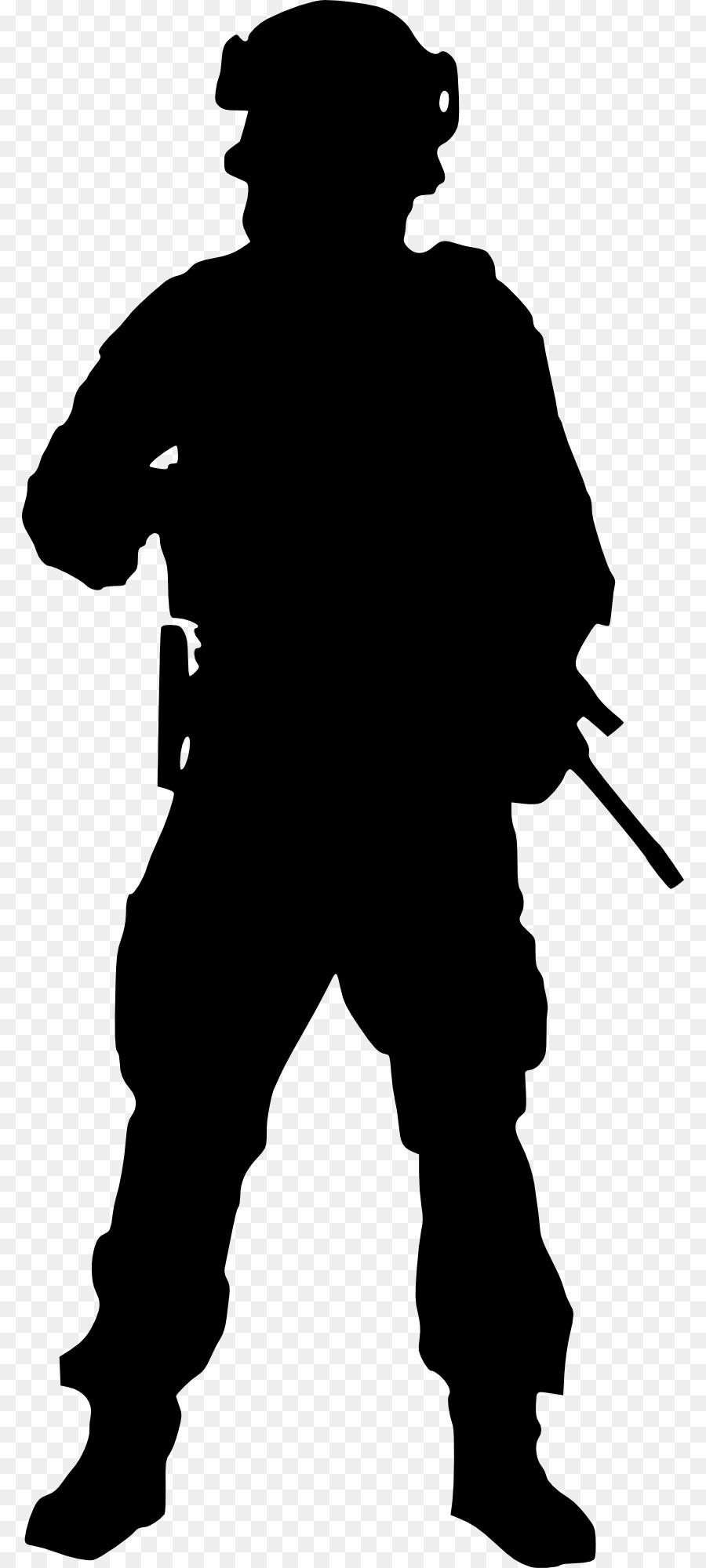 Soldier Silhouette clipart - Soldier, Silhouette, Drawing 