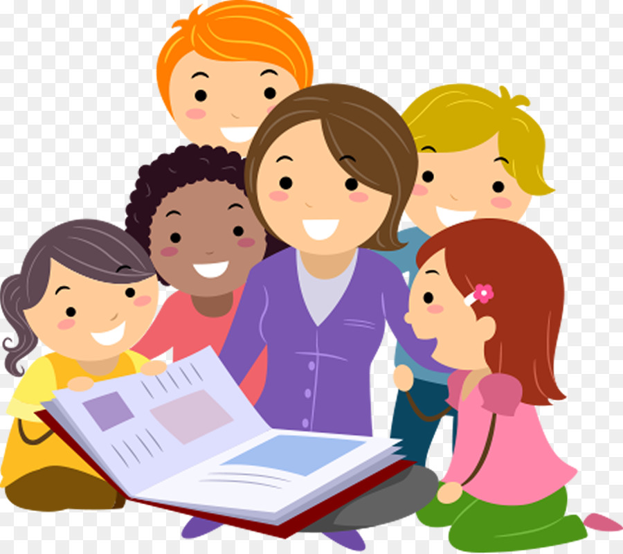 Group Of People Background clipart - Teacher, Education, Reading 