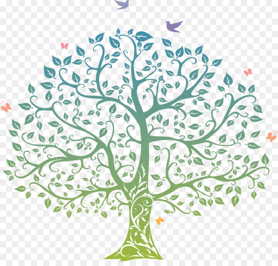 Tree Of Life clipart - Tree, Flower, Leaf, transparent clip art
