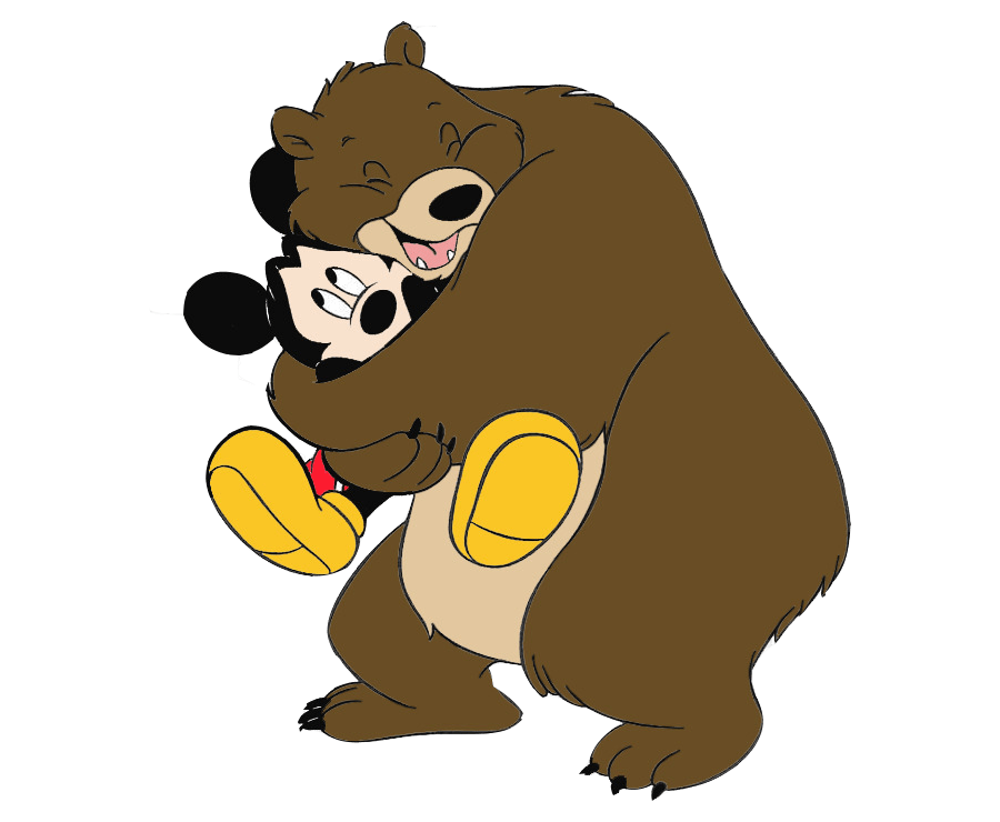Collection of Bear Hug Cliparts (44) .