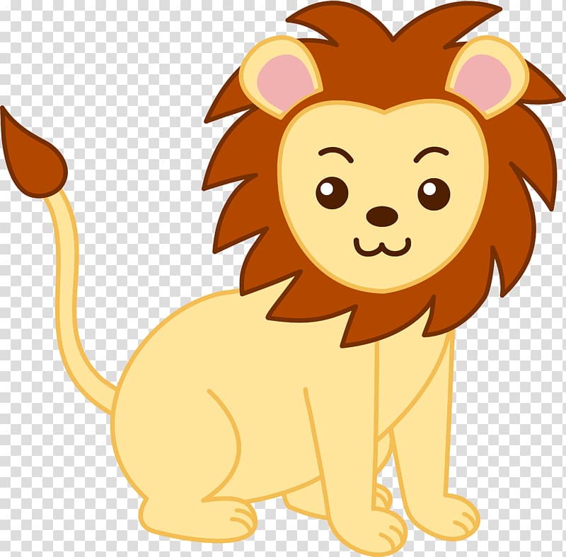Lion Animal , Scared Lion transparent background PNG clipart 