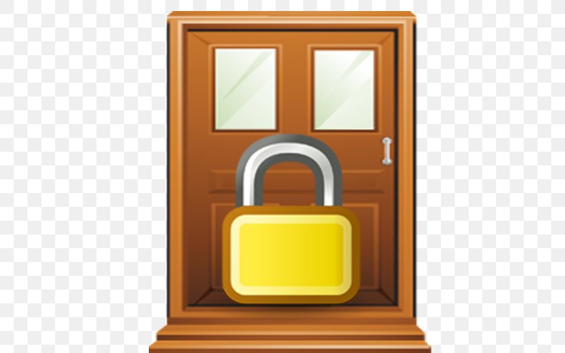 Lock Door Handle Gate Clip Art, PNG, Lock, Door, Door 