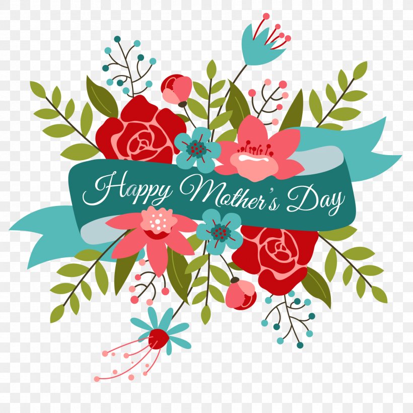 Mothers Day Flower Bouquet Valentines Day Clip Art, PNG 