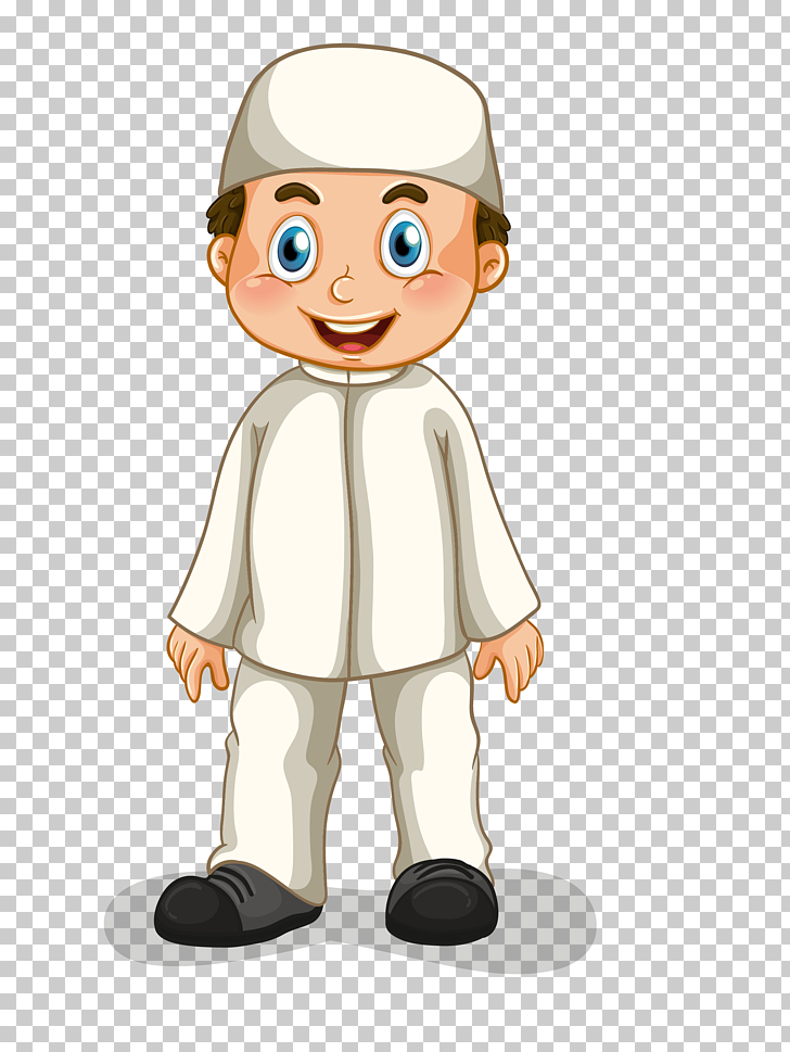 Muslim Family , Islamic man, male character illustration PNG 