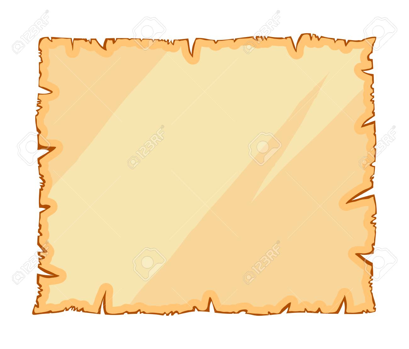 old letter template cartoon - Clip Art Library