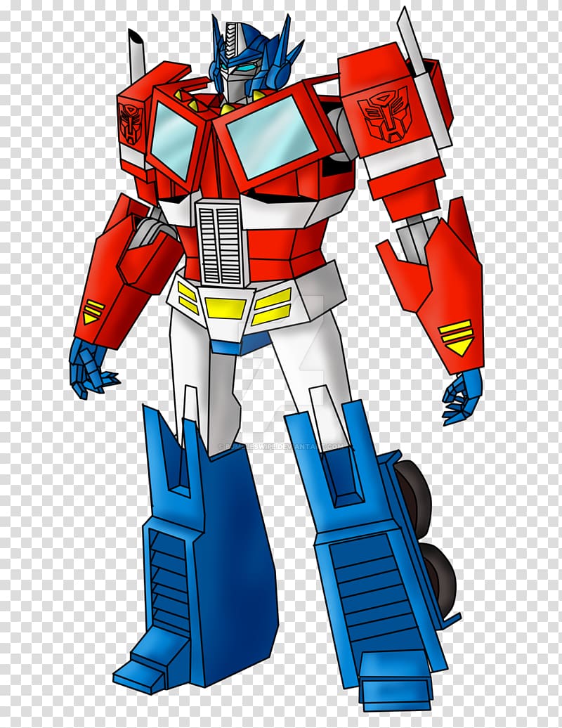 Optimus Prime illustration, Optimus Prime Cartoon Transformers Toy 