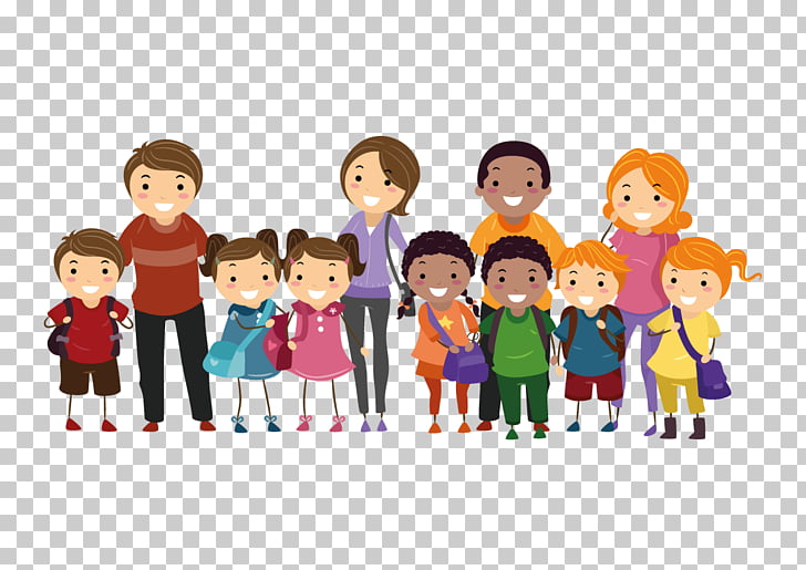 family school community clipart