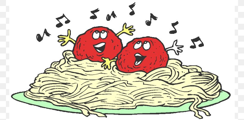 Pasta Spaghetti With Meatballs Dinner Clip Art, PNG